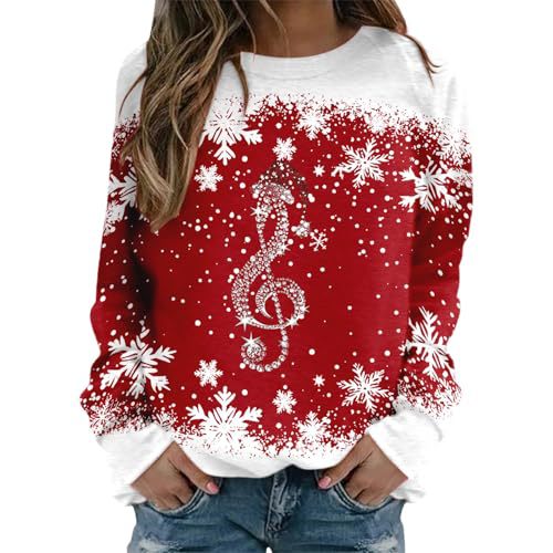 Women's Uniquely Designed Castle Hoodie With Musical Note Print