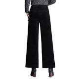 Women's Loose-fitting New Velvet-lined Casual Pants