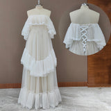 Women's Fashion Polka Dot Wedding Dresses