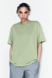 Arrival Cotton Crew-Neck Solid-Color Versatile T-Shirt