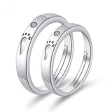 Moissanite Engagement Couple Couple Rings