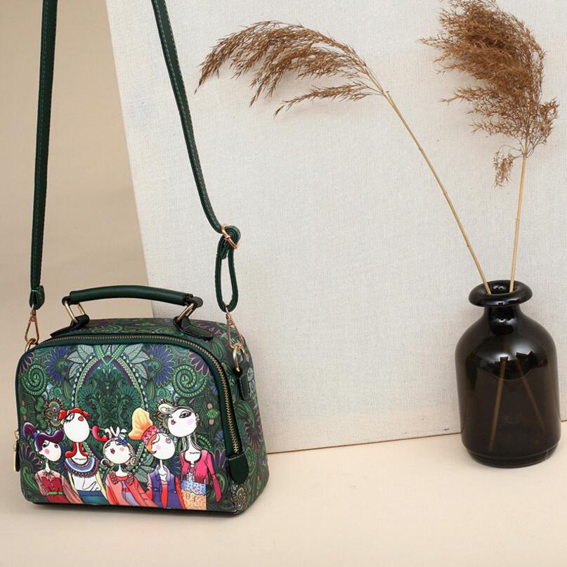 Womens Luxorious Design Cartoon Shoulder Bag