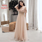 Bridesmaid Dress Temperament Sisterhood Wedding Dresses