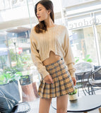 Pleated skirt skirt skirt