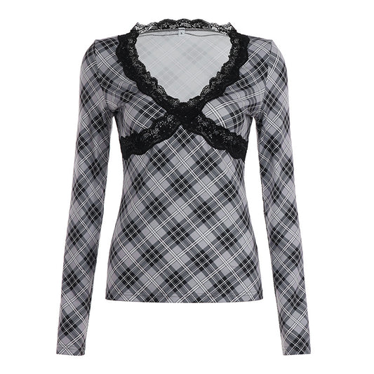 Women's Slim Fit Slim Bottoming Top