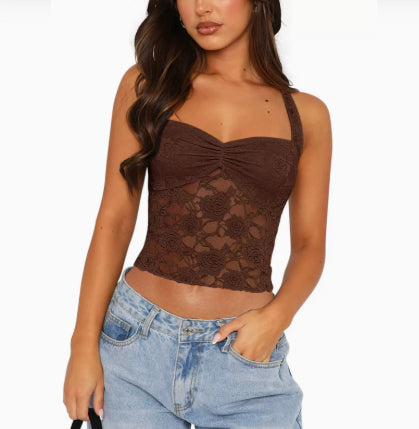 Hollow Women's Lace Suspender Sexy And Cute
