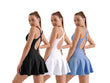 High-stretch Dresses, New Summer Nude Anti-walking Sports Dresses