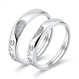 Moissanite Engagement Couple Couple Rings