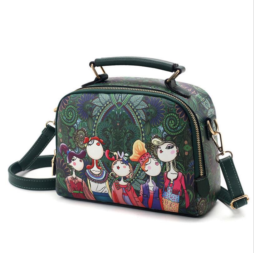 Womens Luxorious Design Cartoon Shoulder Bag