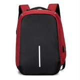 Multi-Functional Water Resistant USB Charging Computer Notebook Backpack Bag