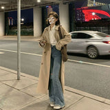 Korean-style Petite Mid-length Coat With British-style Sophistication And Premium Feel