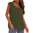 Women's Vintage Oversized Casual Sleeveless Top