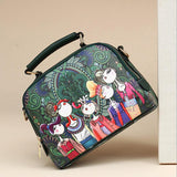 Womens Luxorious Design Cartoon Shoulder Bag