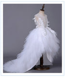 Girl Princess Pompous Skirt Flower Child Wedding Dress