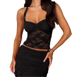 Hollow Women's Lace Suspender Sexy And Cute