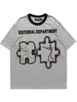 Fun Cartoon Casual Short-sleeved Tops For Men And Women