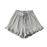 Versatile Casual Women's Lace Elastic Waist Shorts