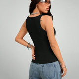 Sexy Hot Girl Camisole Tank Top Women's Clothing
