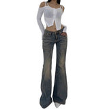 New-style Vintage Distressed Washed Denim Jeans That Flatter Your