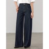 Women's Vintage High Waist Straight Leg Jeans