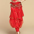 Children's Creative Leg Binding Glitter Chiffon Pants