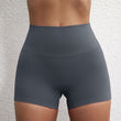 Lady's High Waist Peach Butt Lifting Sports Shorts