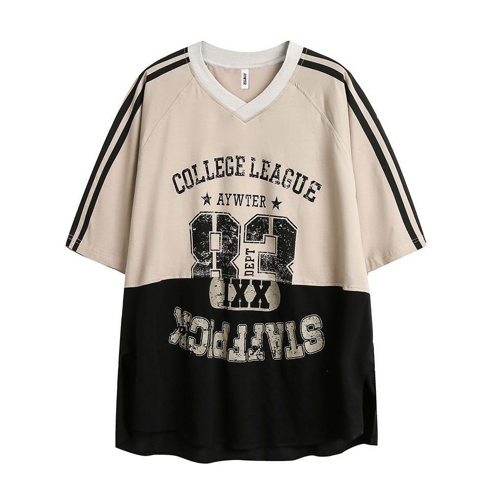 Casual Sports Loose Tops For Men And Women