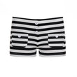 Y2K Girlie Casual-style Stretch Knit Three-quarter-length Pants