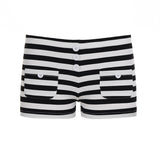Y2K Girlie Casual-style Stretch Knit Three-quarter-length Pants