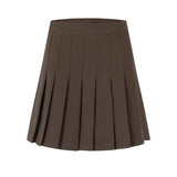 Women's Sweater Jacket And Retro Pleated Skirt Two-Piece Set