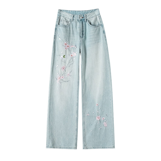 Designer Niche Loose Slimming Floor-sweeping Pants