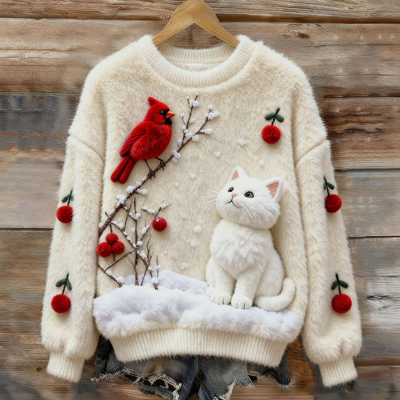 Women's 3D Digitally Printed Christmas Hoodie
