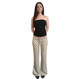 Slim-fit Low-rise Figure-flattering Casual Trousers